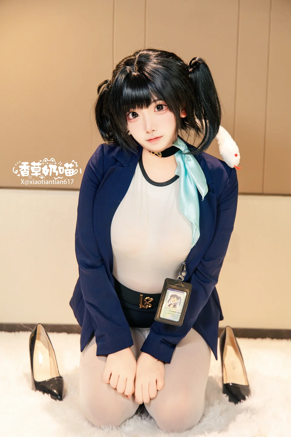 香草奶喵 - No.005 索拉 [136P,22V-2.36GB] tg@simisebaisi 【丝足阁】018.webp
